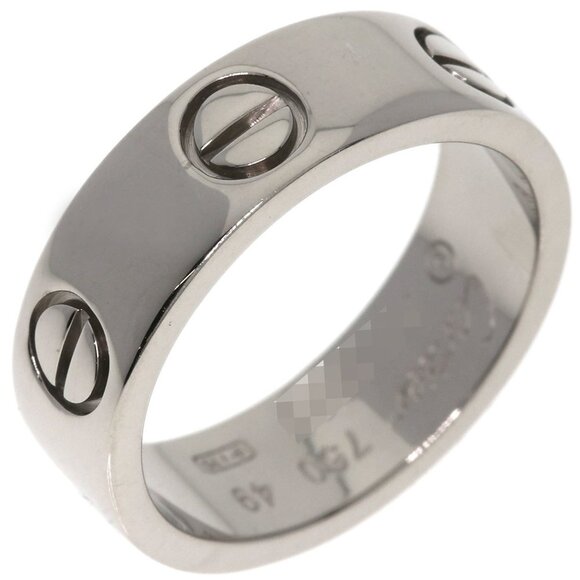 CARTIER Silver Love Ring #49 - Picture 2 of 6